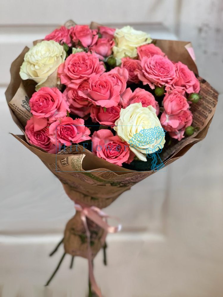 Букет роз Нежные откровения